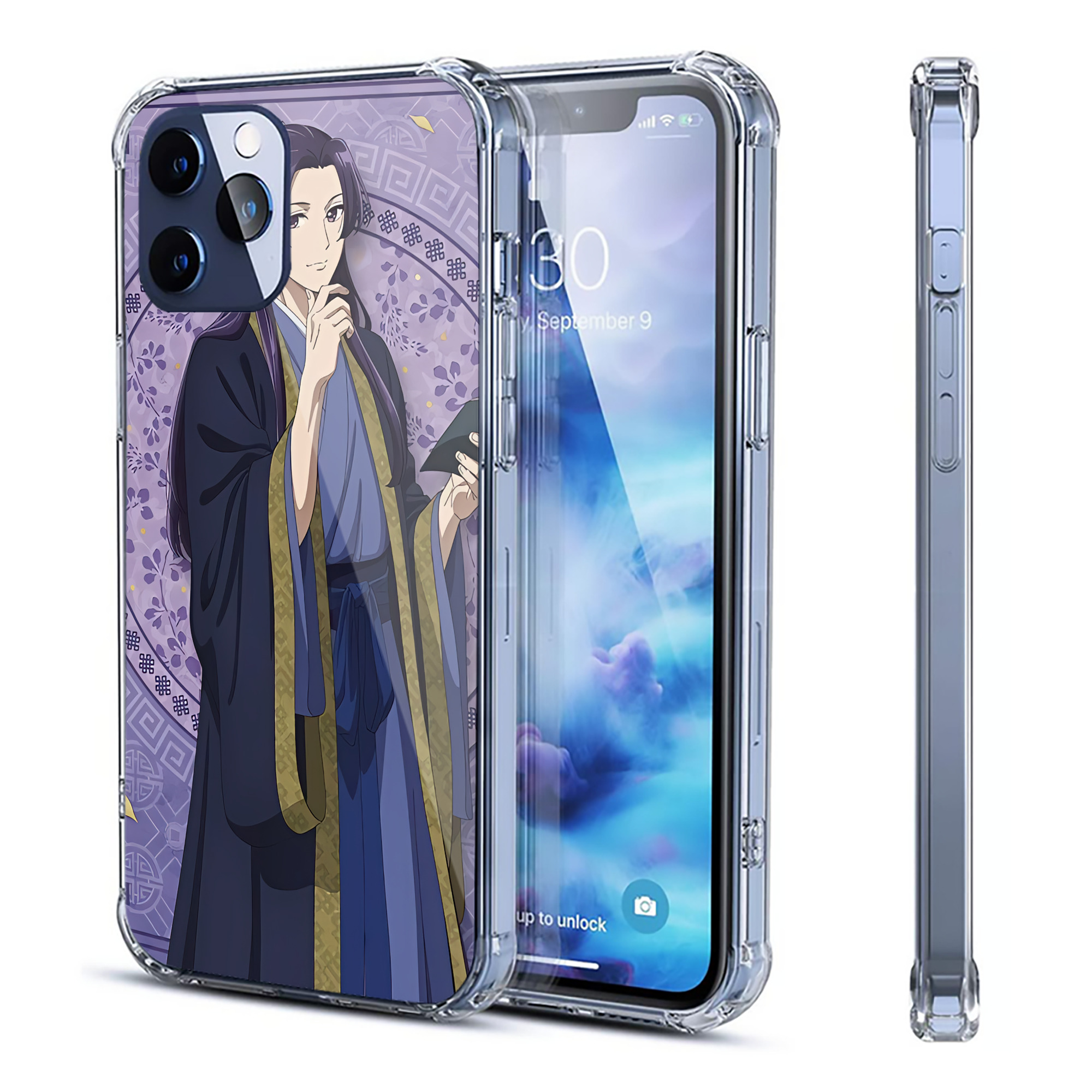 （画像用） 薬屋のひとりごと The Apothecary Diaries 【iPhone 12シリーズ対応】透明スマホケース（クリアソフトケース）